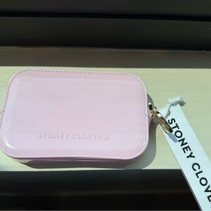 Stoney Clover Lane flamingo jelly micro pouch